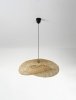 Lampa wisząca bambusowa pleciona kolor naturalny owalna boho rystykalna industrialna nad stół do salonu sypialni NULVERO LE45366 Luces Exclusivas